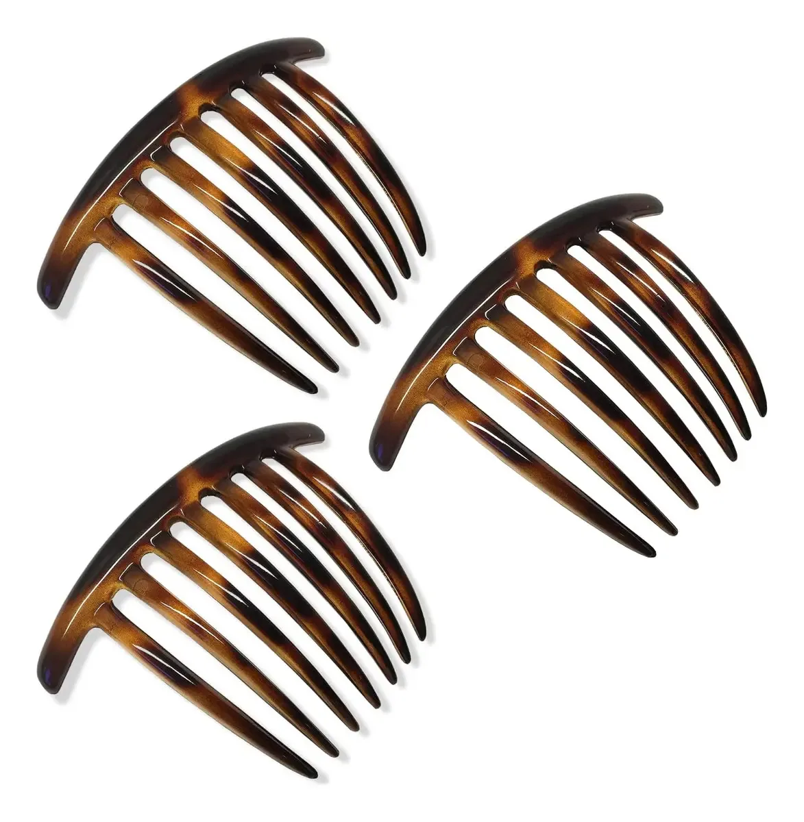 Parcellona French Twist - conjunto de 3 pentes laterais grandes