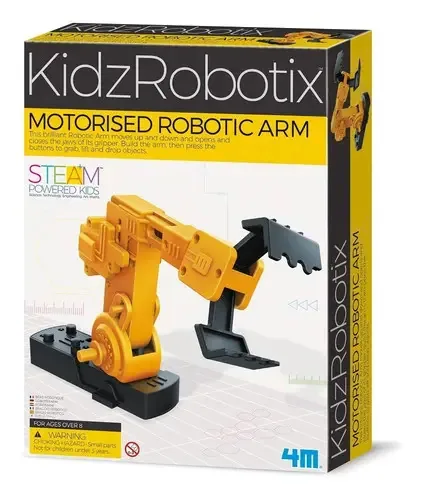 Braço Robótico Motorizado 4m Brinquedo Educativo