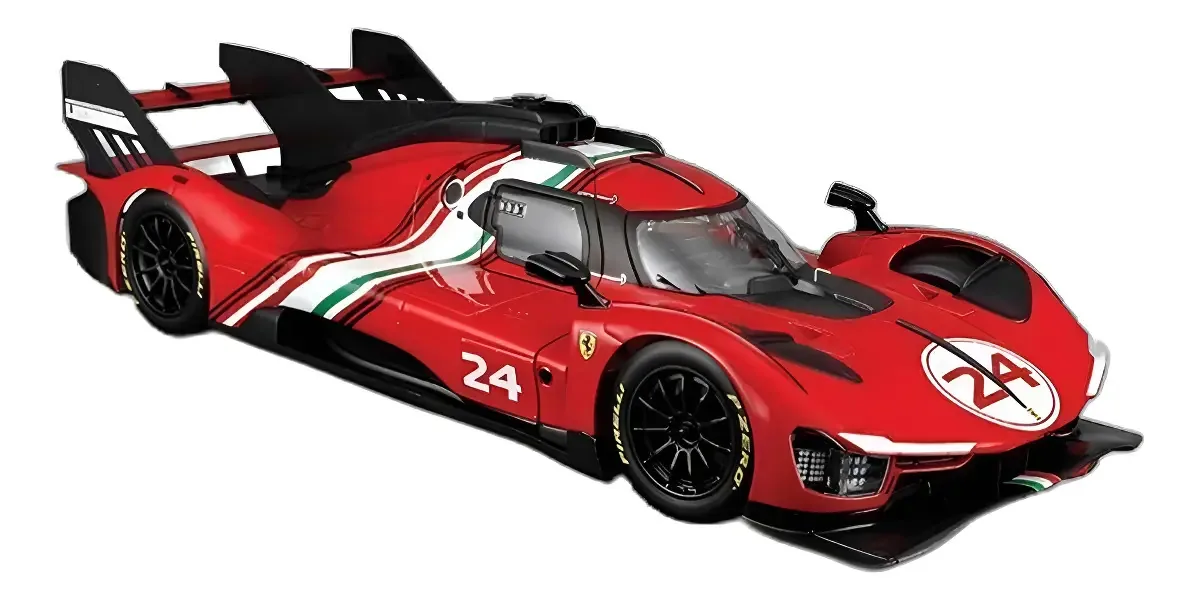Carro/Caminhonete em miniatura Bburago Hypercar Prototype 1:18 vermelho