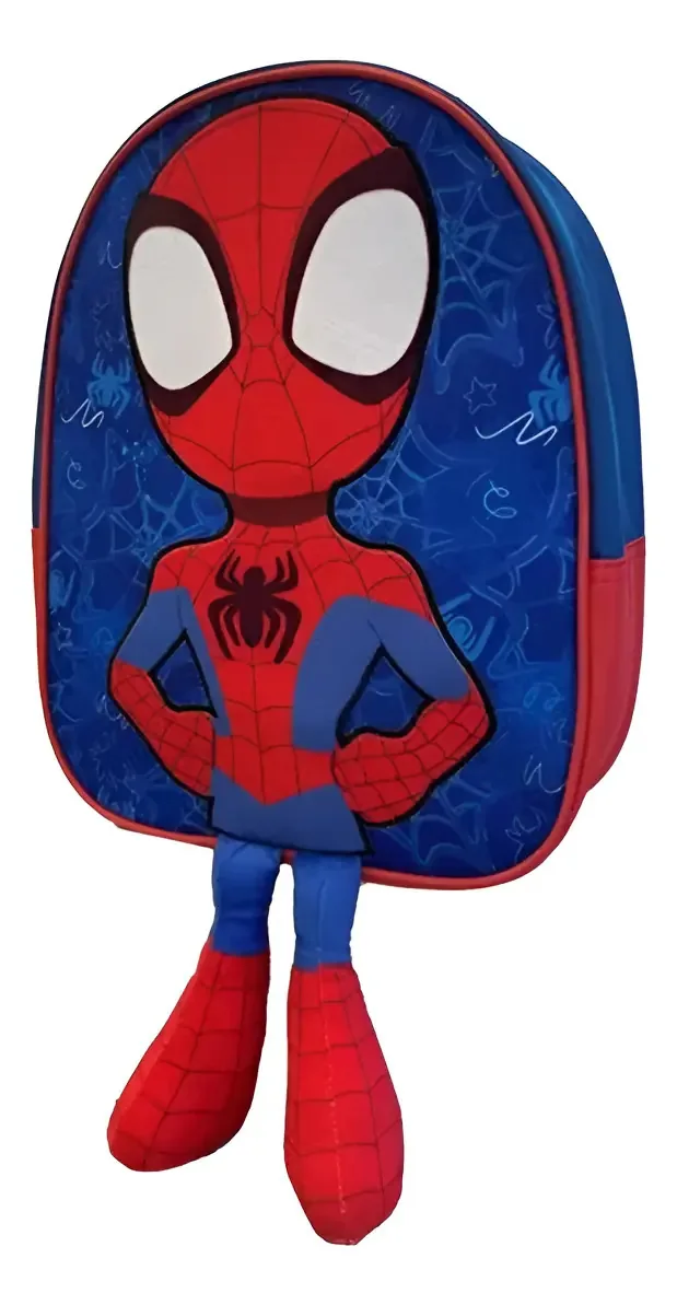 Mochila de pernas Spidey Spiderman Sy81423 Cor azul