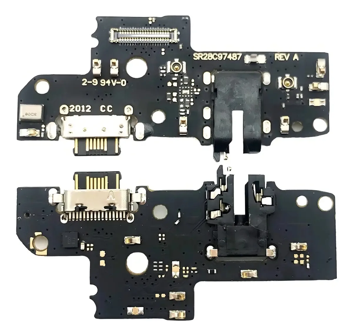 Placa De Carga Conector Microfone Para Moto G50 4g