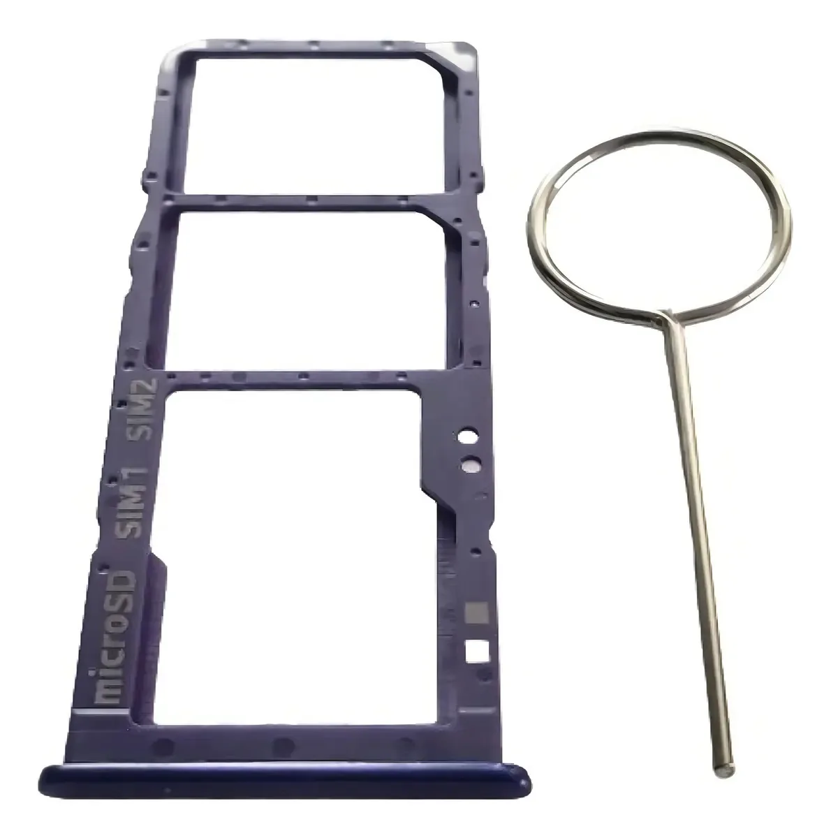 Gaveta Bandeja Chip Slot Sim Card Galaxy A21s A217 Cor Violeta
