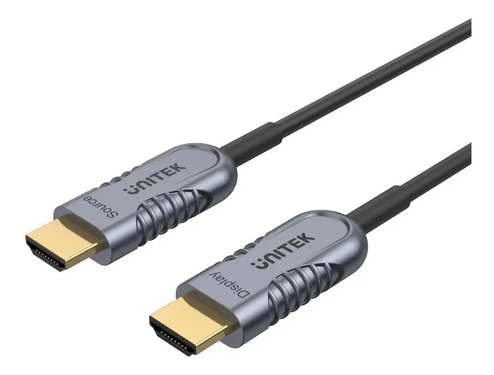 Cabo HDMI de 1 HDMI macho para 1 HDMI macho Unitek C11035DGY preto 70m