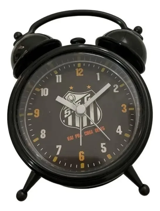 Reloj De Mesa Analógico Mileno Relógio - Preto