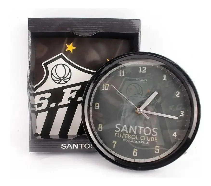 Relógio Parede Santos 25cm