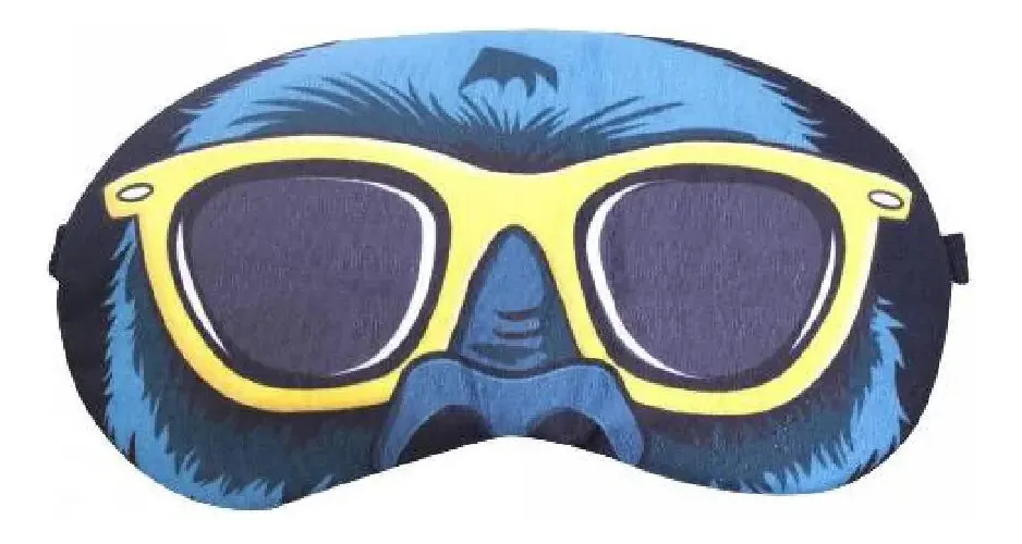 Mascara De Dormir Modelo Gorila Tapa Olhos Divertidos