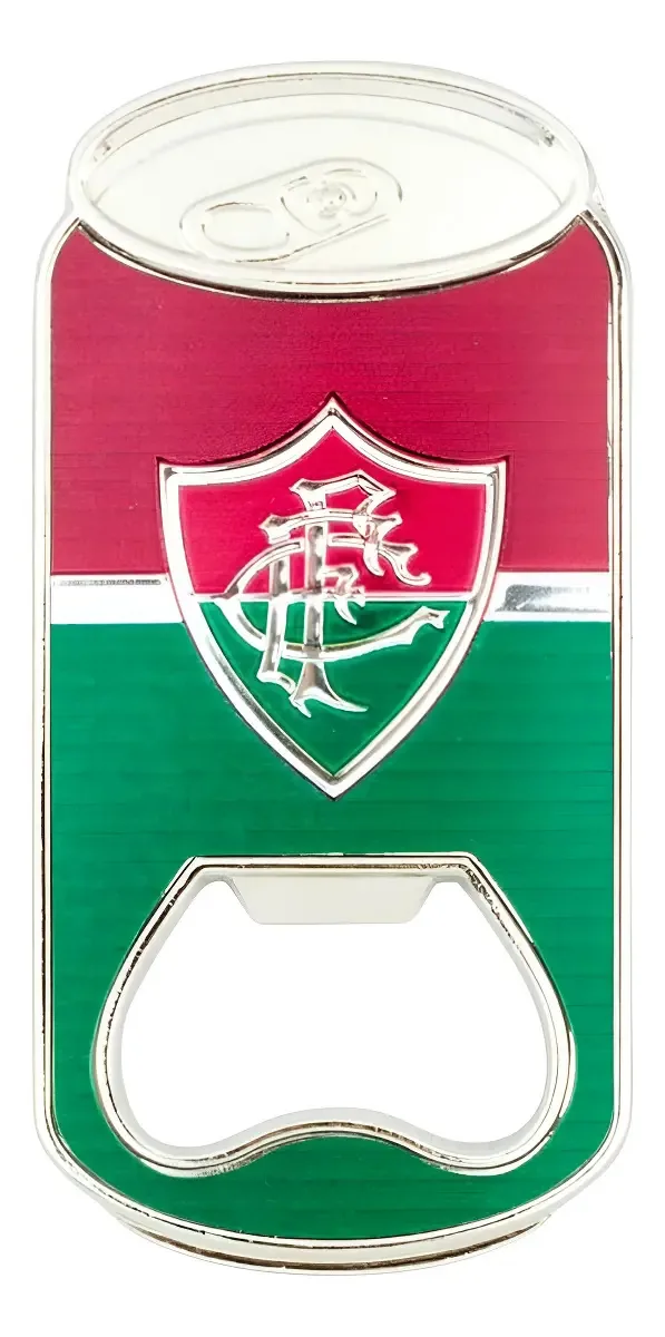 Abridor de Latas Borboleta Fluminense Mileno Verde Ímã