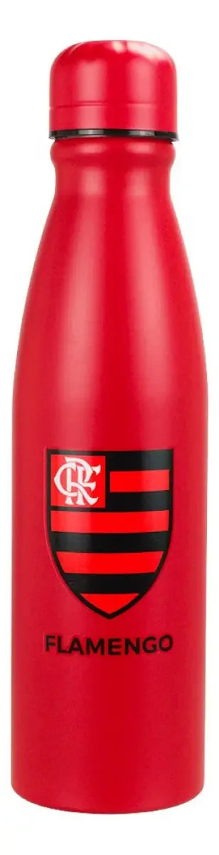 Garrafa Alumínio Flamengo 600ml