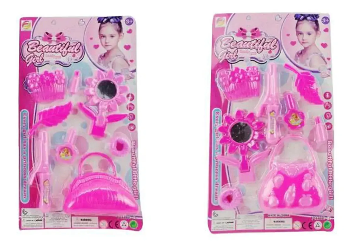 Conjunto de beleza infantil Toy Fashion Hairdressing Hairstyles Sb