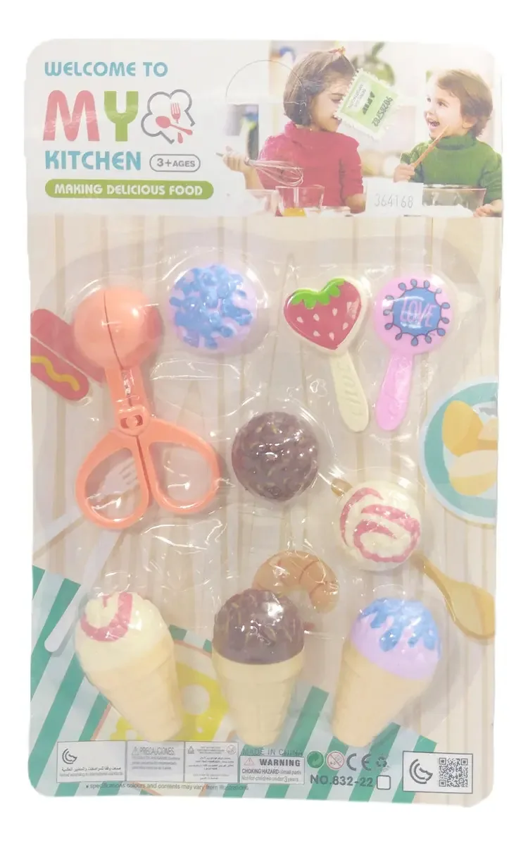 Conjunto de sorvete infantil Ploppy 364168