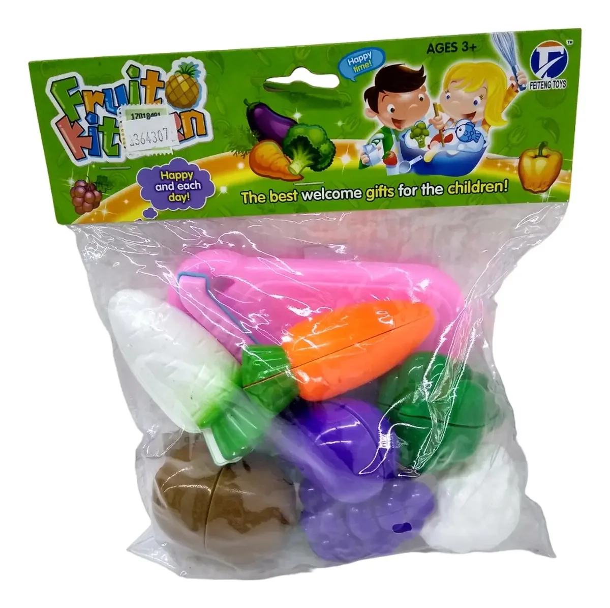 Conjunto de comida com velcro Ploppy 364307