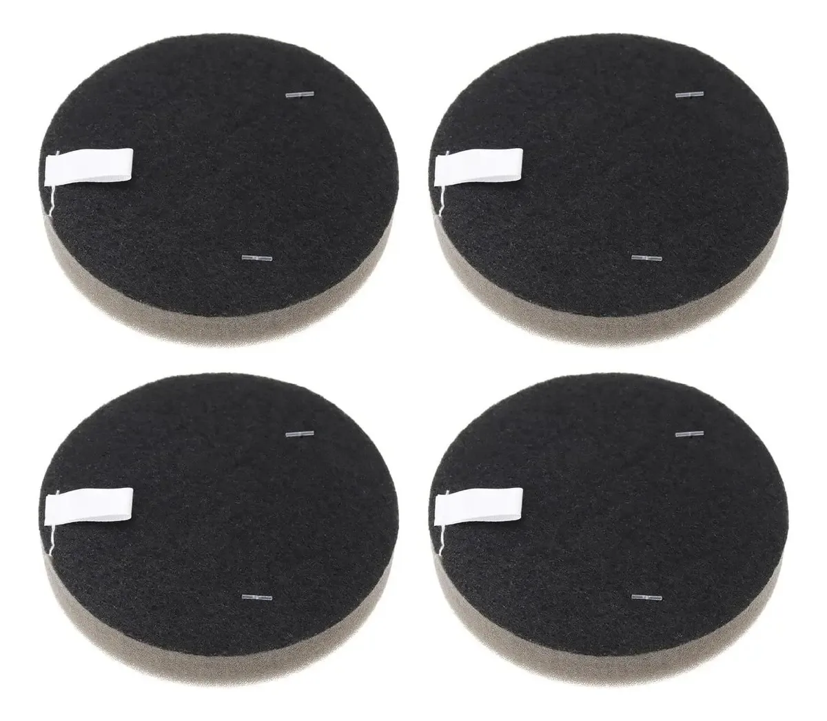 Kits de filtro de reposição Micro Traders, 4 peças, parte com animal de estimação