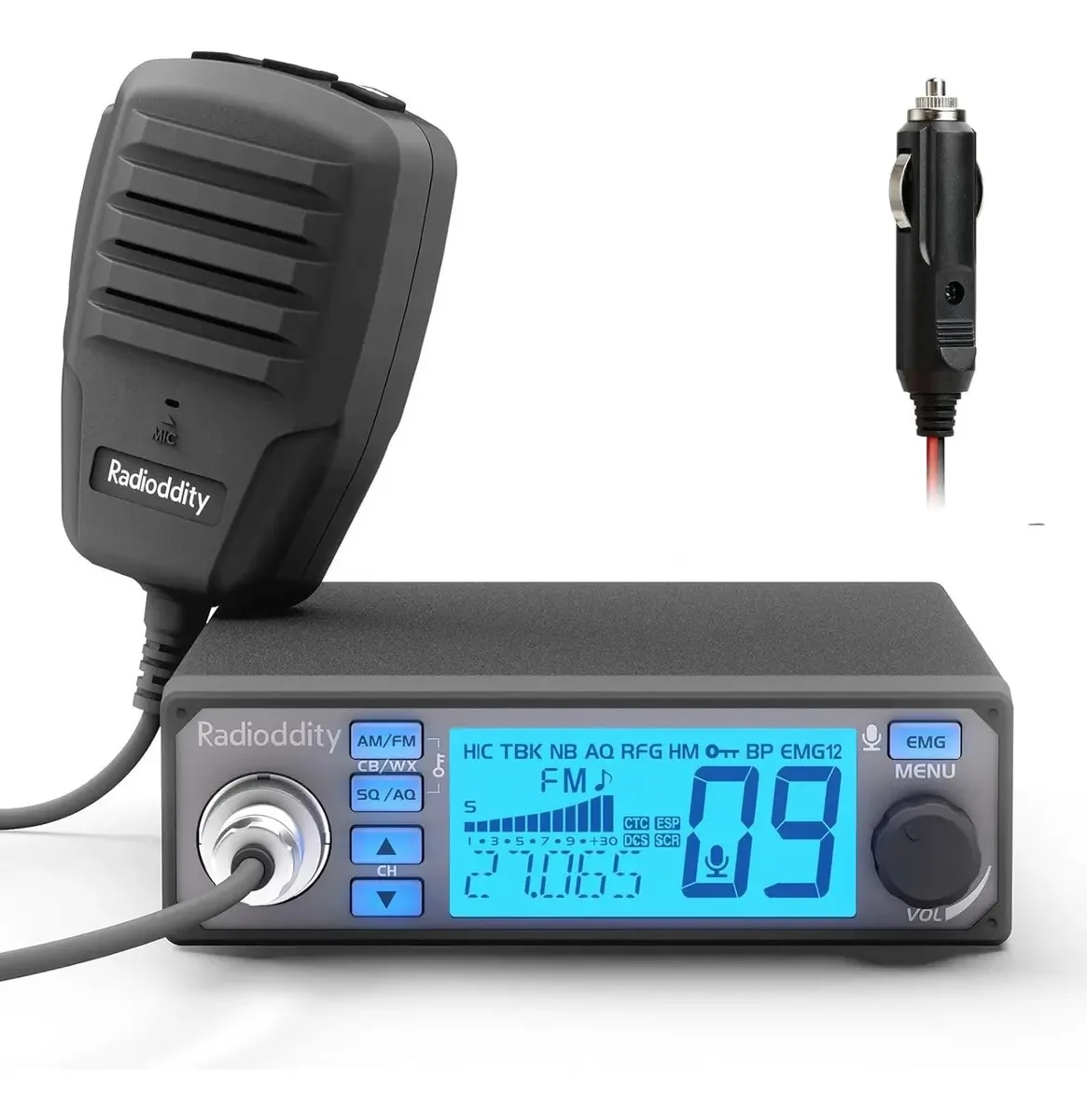 Rádio Cb Radioddity Cb-500 com redução de ruído 4w