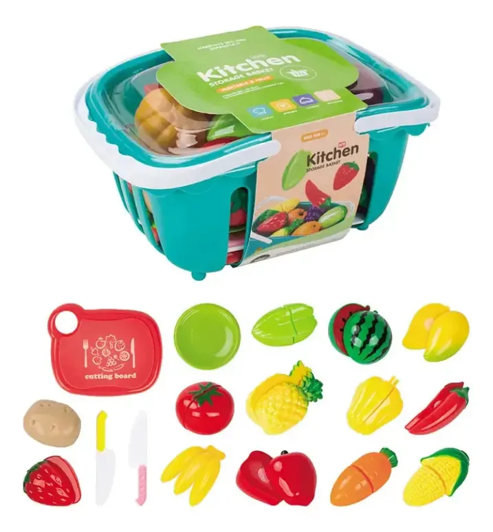 Cesta de alimentos com cozinha Abrojo