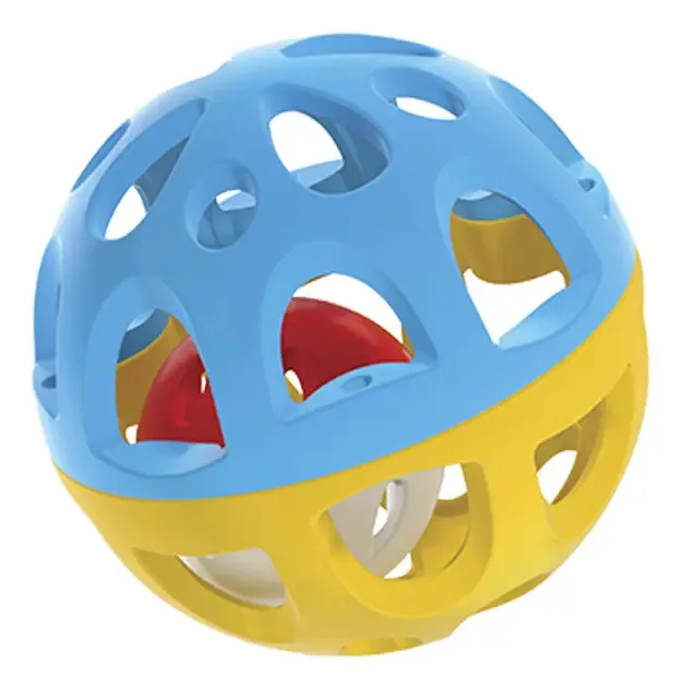 Bola de chocalho multicolorida Winfun Color