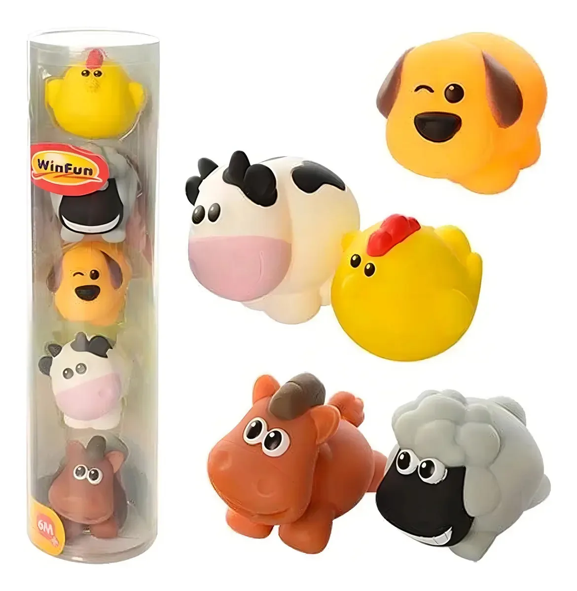 Conjunto de banho Winfun 1302 Farm Animals
