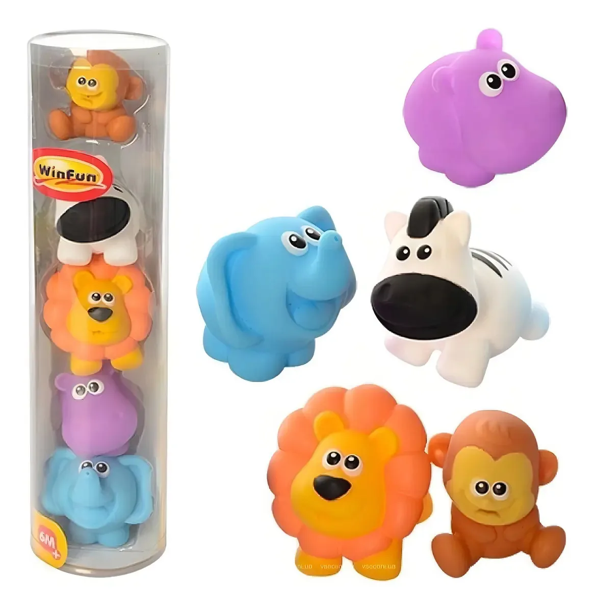 Conjunto de banho Safari Animals Winfun 1303