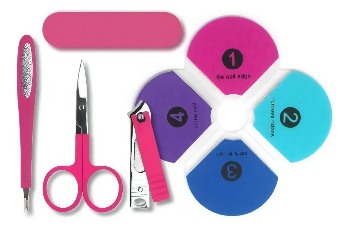 Conjunto de manicure Basicare de 5 peças