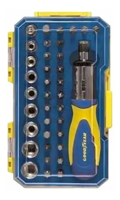 Conjunto de ferramentas de chave de fenda Crique, 26 pontas e 9 tubos