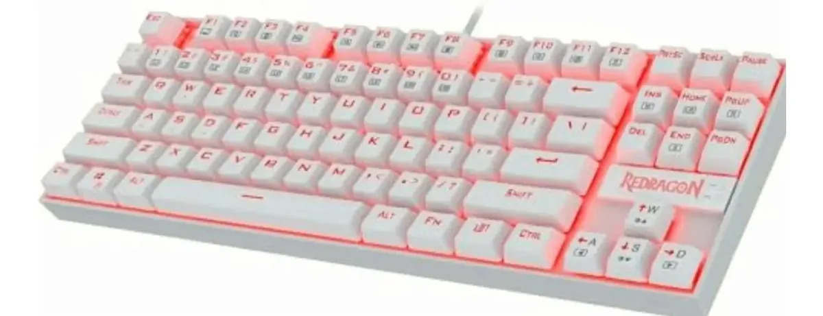 Teclado mecânico para jogos Redragon K552 60% compacto com