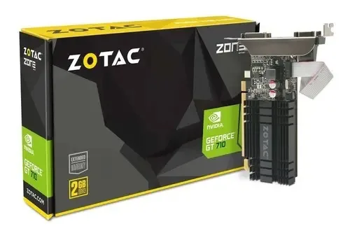 Placa gráfica Nvidia Zotac Gt 710 Gt710 2gb Gddr3