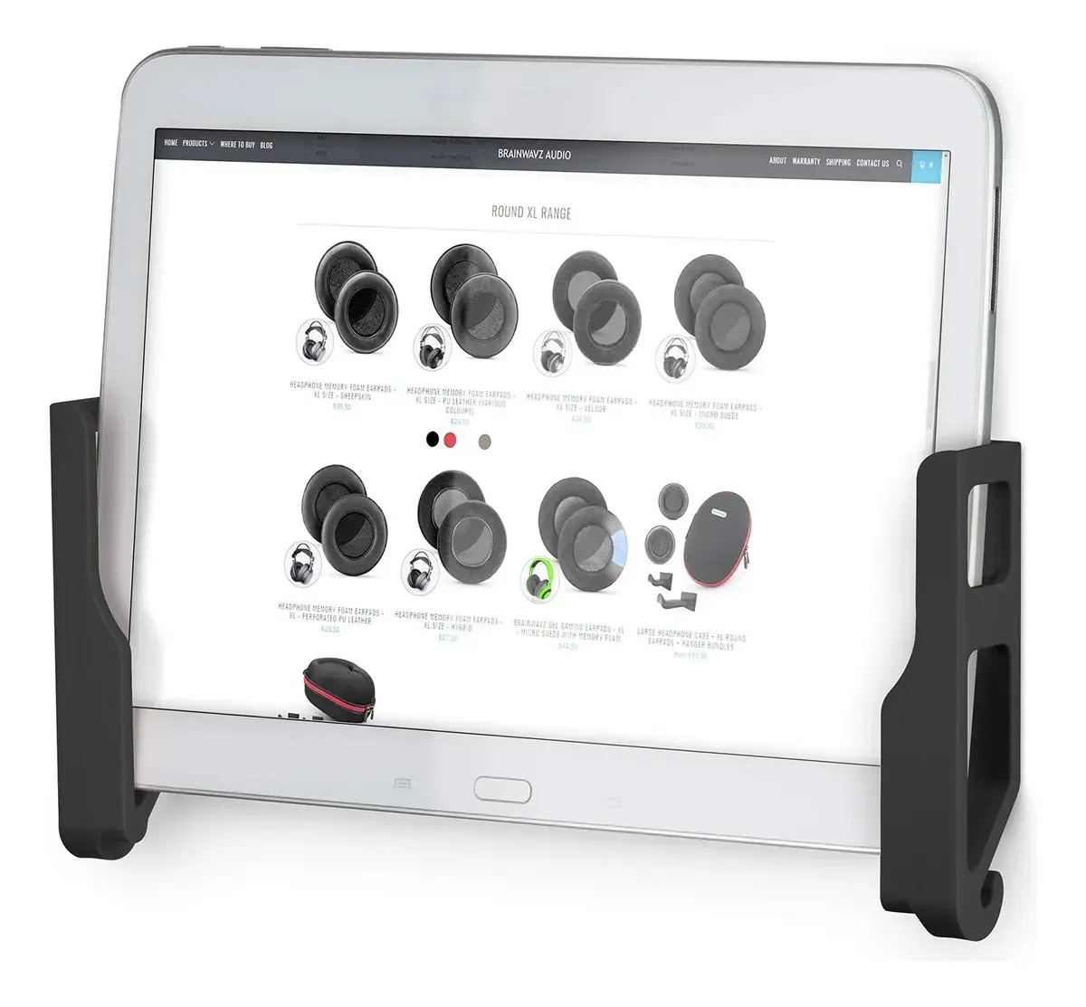 Suporte de parede universal Brainwavz para tablets e