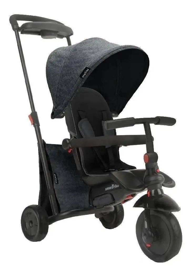 Triciclo multifuncional SmarTrike SmarTfold 500 cinza