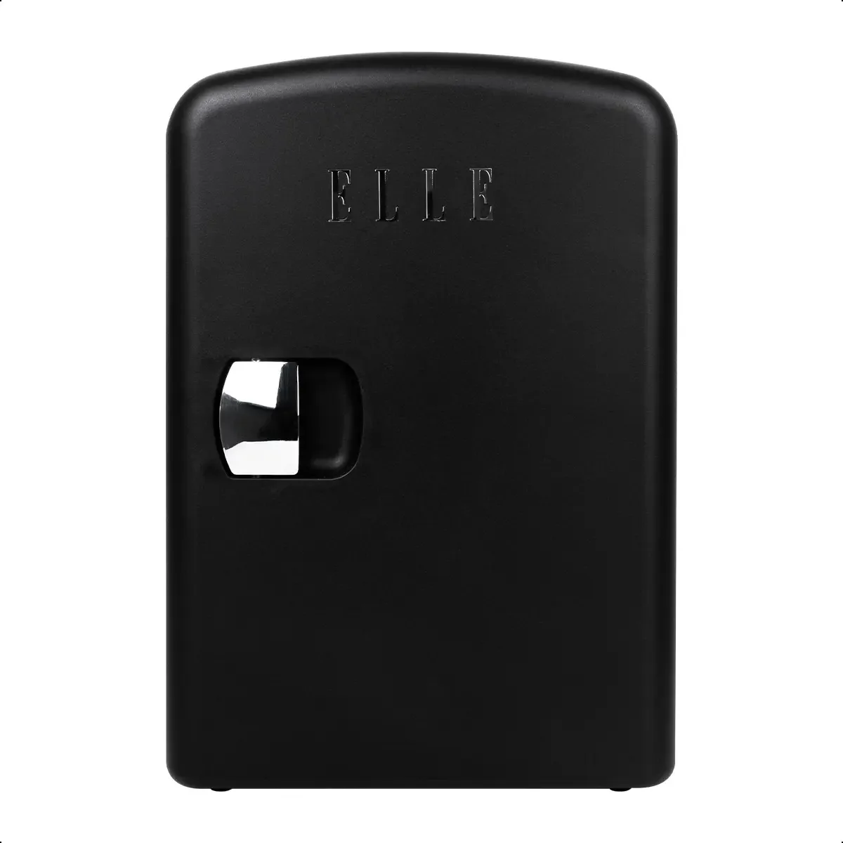 Mini Refri Elle 4l portátil, 6 latas duplas, frio/calor, preto