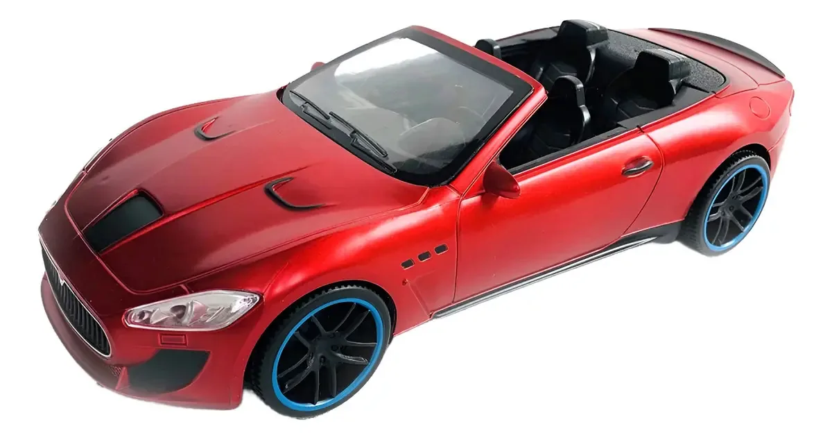 Auto Red Friction Cabriolet