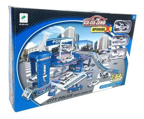 Delegacia de polícia Giant Toy Barracks Track
