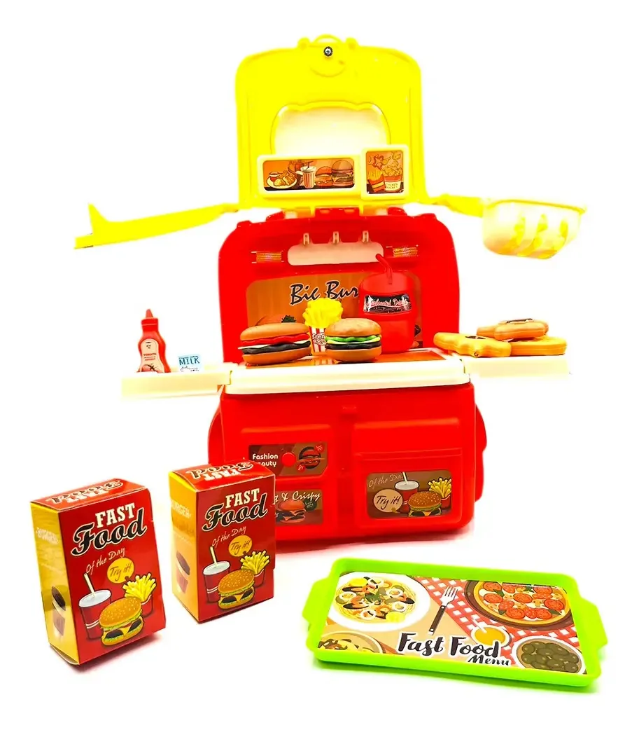 Conjunto de comida para mala/carteira