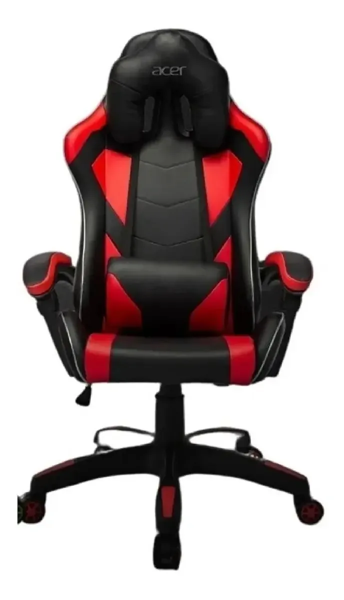 Cadeira giratória Acer Sporty Gamer com apoios de braços reclináveis