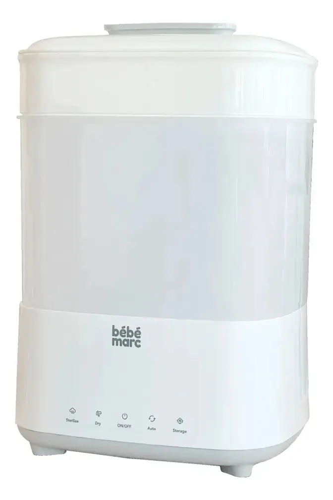 Esterilizador e Secador a Vapor Bébémarc 110V Capacidade 10 Mamadeiras
