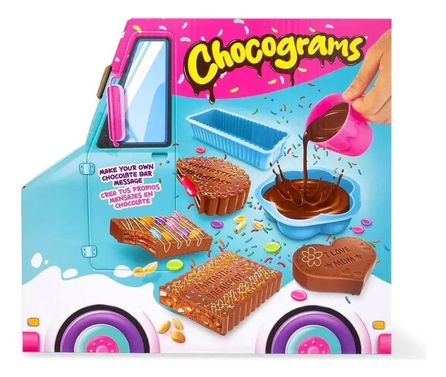 Chocogramas Chocolate Zap Chef Decore Moldes Zc002