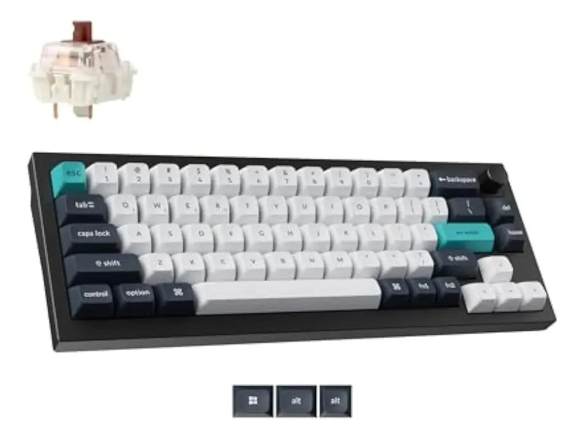 Teclado mecânico sem fio Keychron Q2 Max