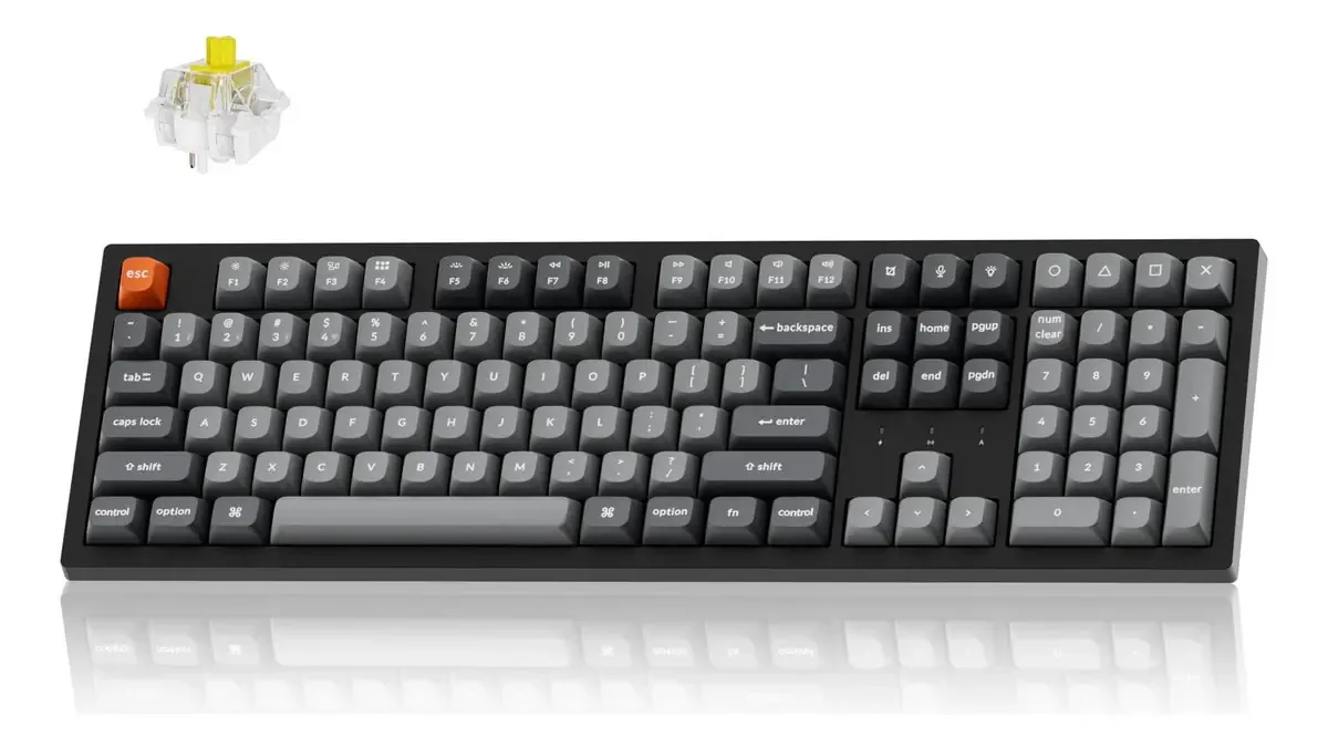 Teclado Mecânico Sem Fio Keychron K10 Max Rgb 108