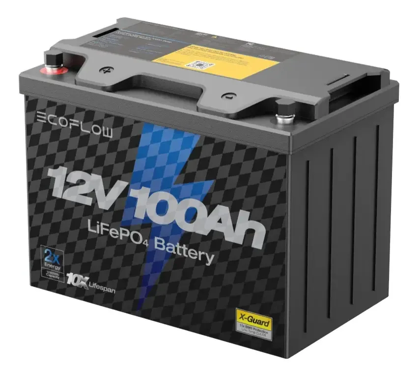 Bateria de Lítio 12v - 100ah - Lifepo4 Ecoflow