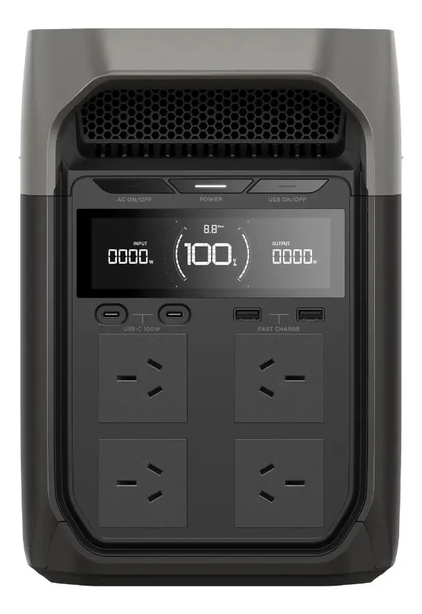 Central de energia com bateria recarregável portátil Ecoflow Delta 3