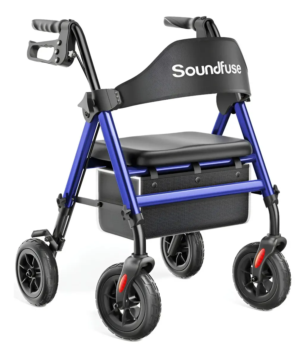 Andadores com rodas Soundfuse para idosos com Asi