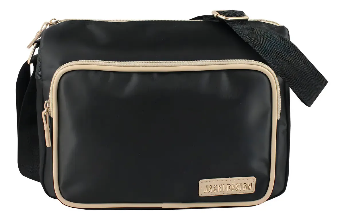 Bolsa Transversal Lisa Preta