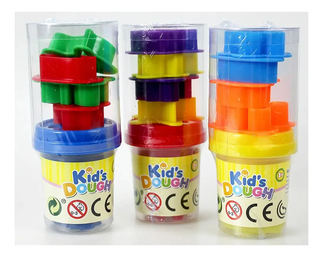 Frasco de Platilina com moldes