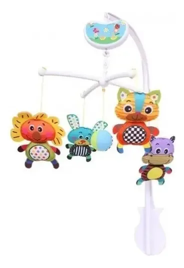 Biba Toys Movil Musical Para Bebes Mundo Magico Jugueteria