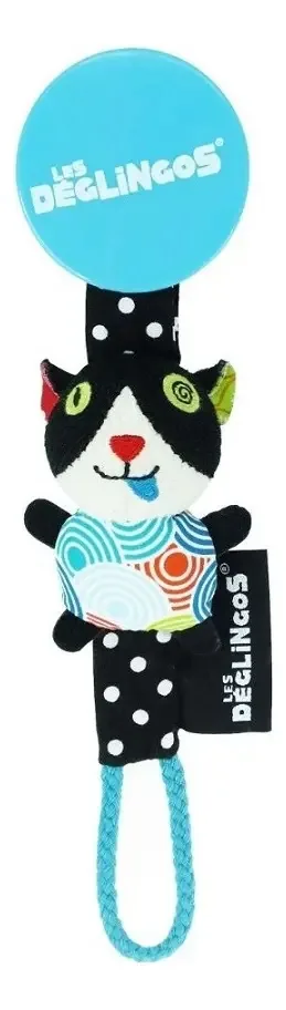 Prendedor De Chupeta Charlos, O Gato Deglingos