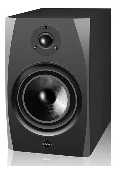Par de monitores de estúdio Icon SX-6A 6.5 Active Reference