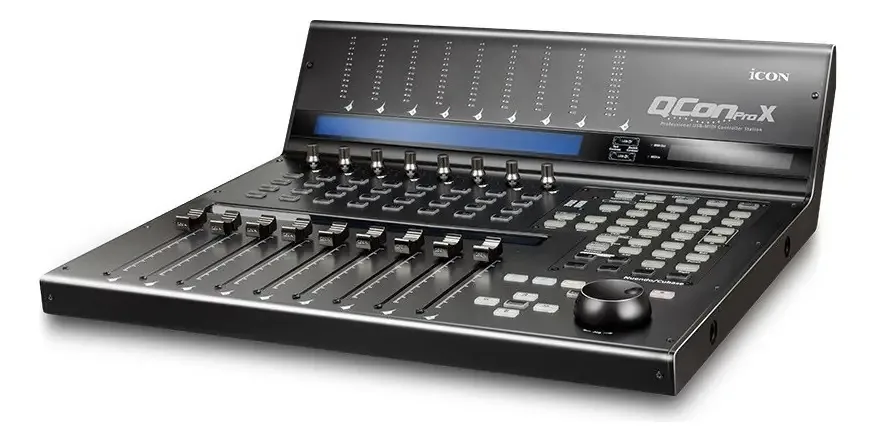 Controlador Midi profissional Icon Qcon Pro X - preto