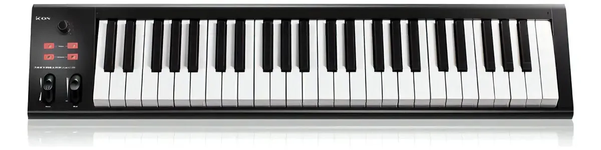 Teclado controlador USB Midi Ikeyboard 5nano de 49 teclas