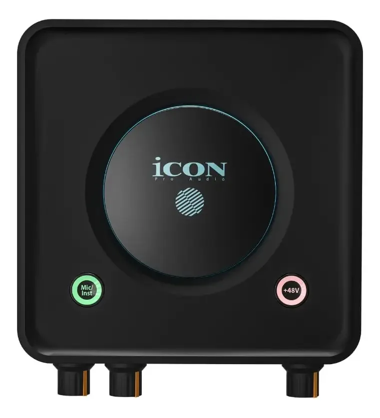 Interface de gravação de áudio Icon Pro Usolo Cor verde escuro