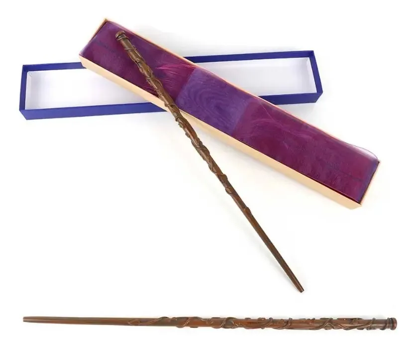 Harry Potter - Varinha de Hermione (caixa premium) Cor cáqui