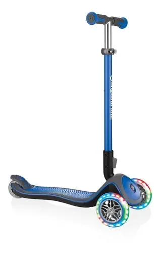 Skate Globber Blue com luzes