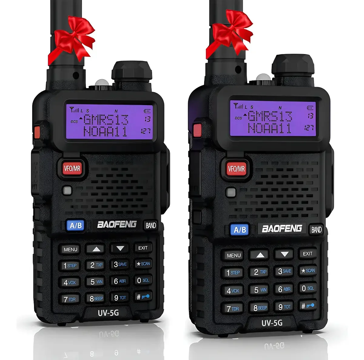 Rádio Baofeng UV-5g (uv-5x) Gmrs, rádio recarregável longo